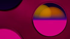 Vibrant Abstract Circles with Bold Colors