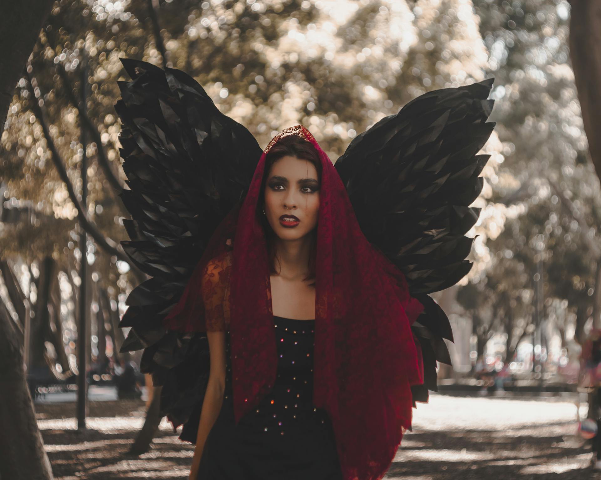 Photo de stock gratuite d'un portrait féminin, à l'Halloween, dans l'ambiance d'Halloween