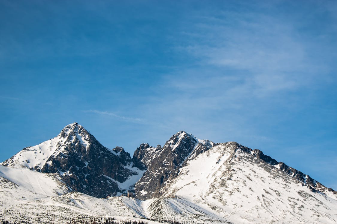 Photo Of Snow Capped Mountains During Daytime