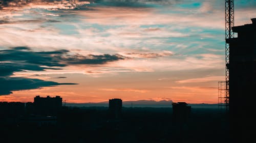 Free View Of Sunset Stock Photo