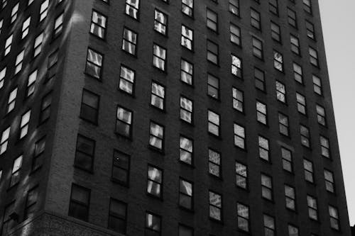 คลังภาพถ่ายฟรี ของ นิวยอร์กซิตี้, หน้าต่าง, อาคาร