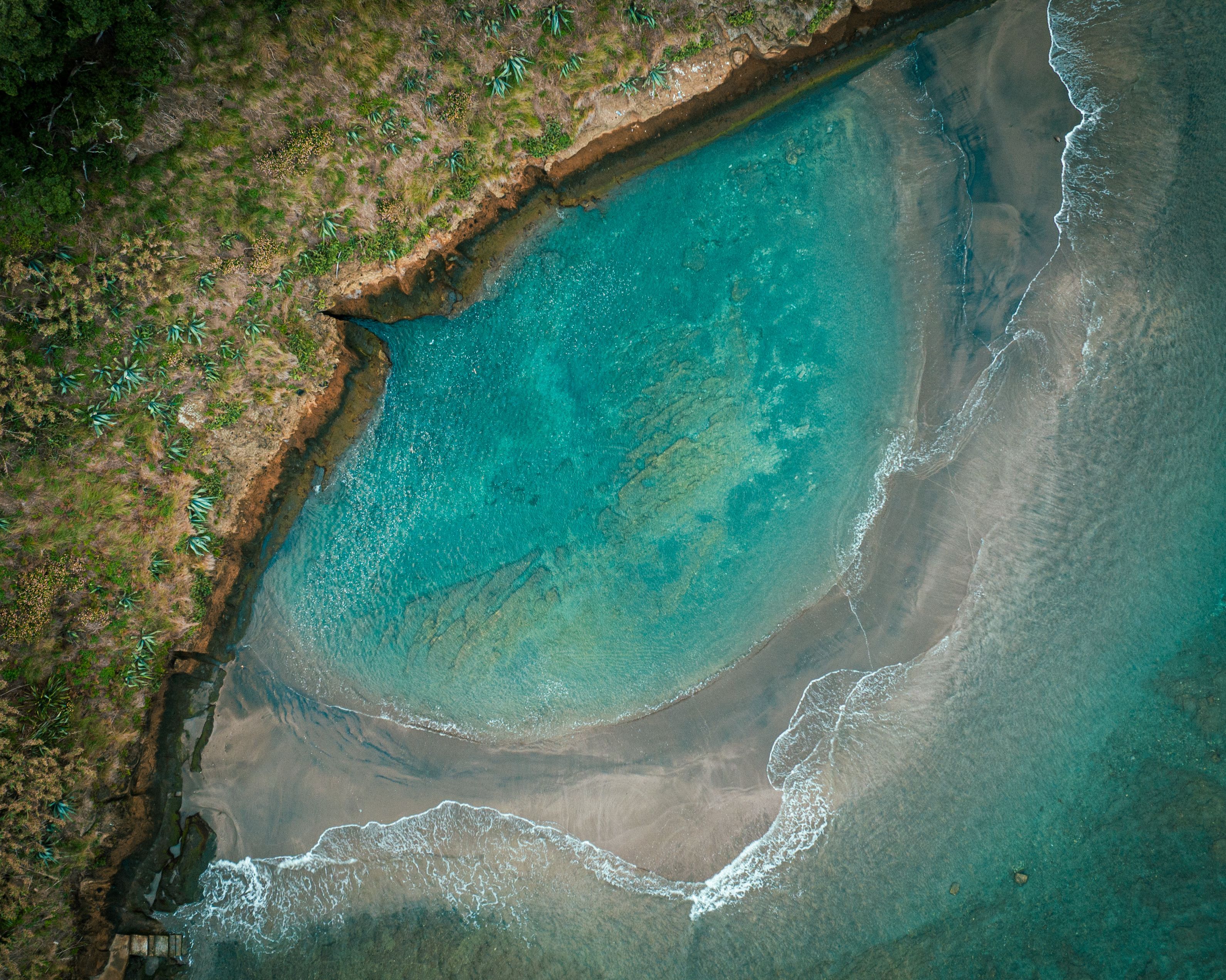 Pristine turquoise lagoon shoreline, the reason these rank among the best islands to visit