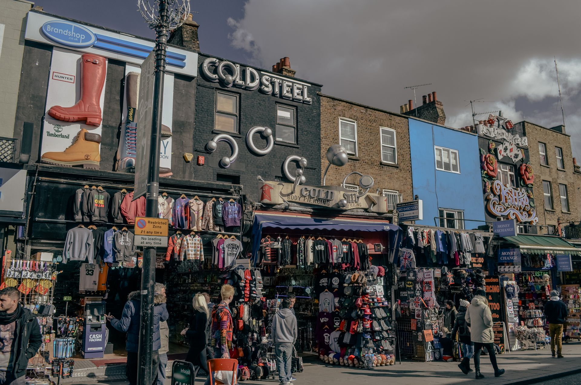 Camden Market in London with Unique Fashion Shops