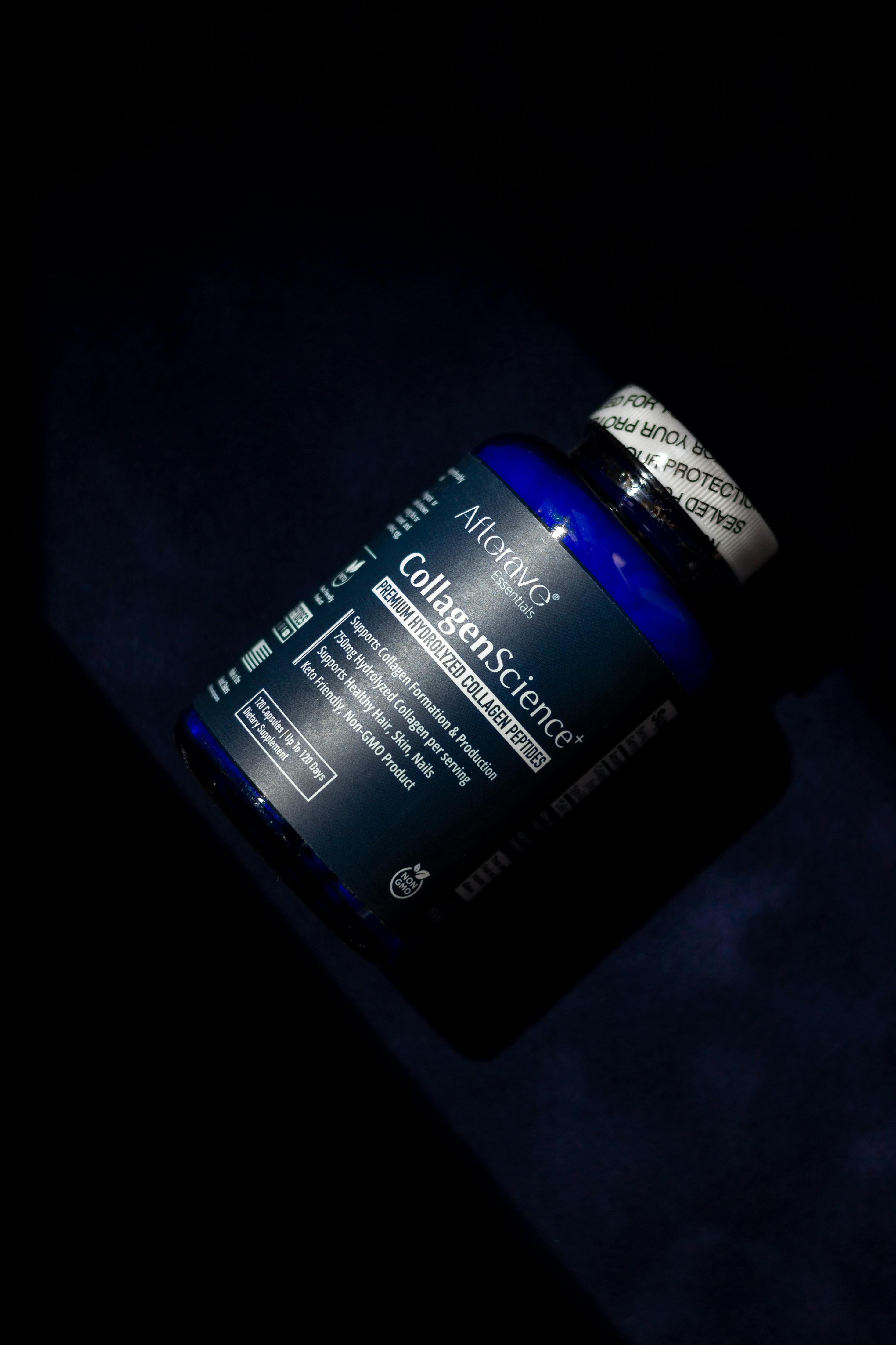 Kostnadsfria Kollagenvetenskap Stock foto