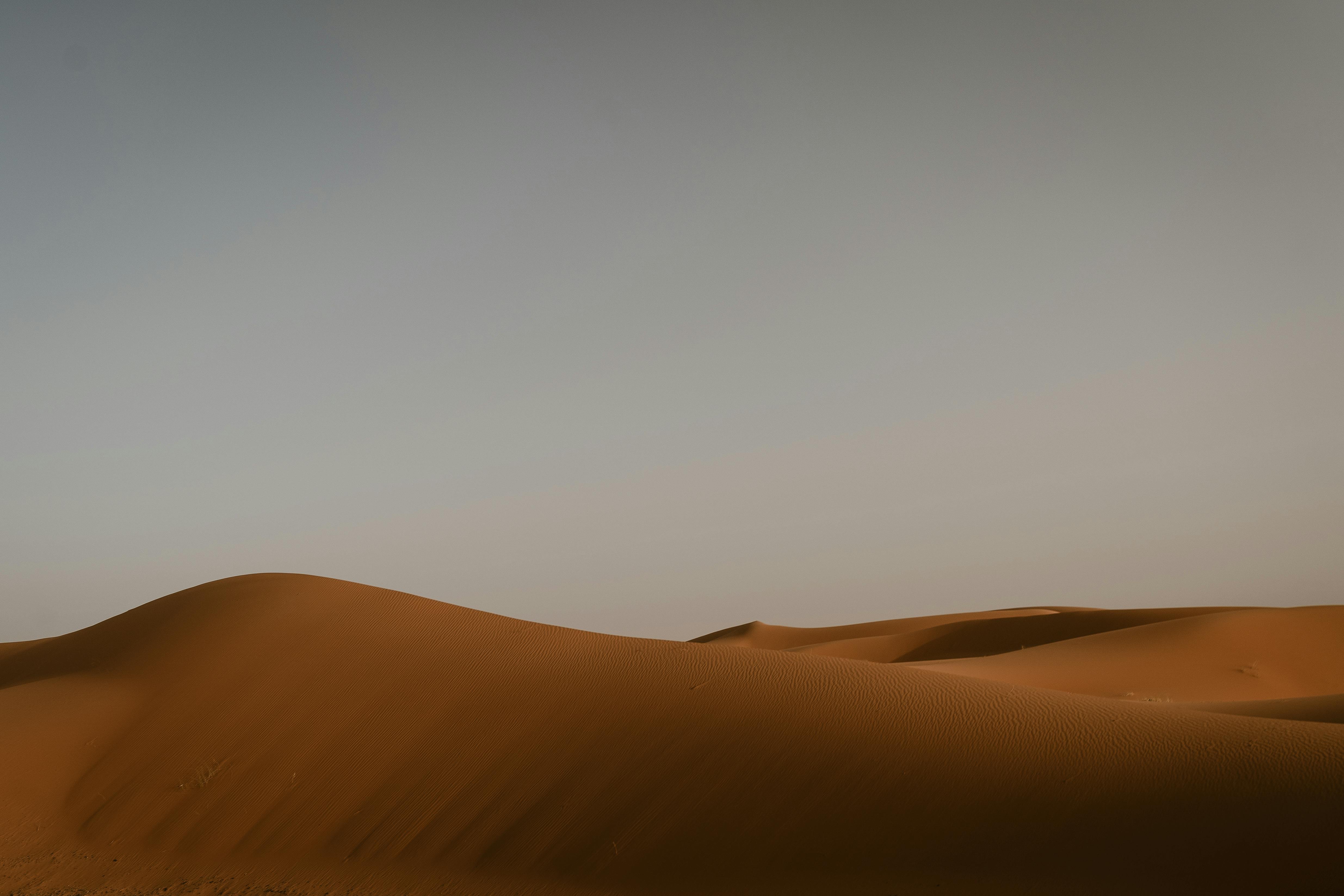 Gratuit Dune De Nisip Senină Din Merzouga, Maroc Fotografie de stoc