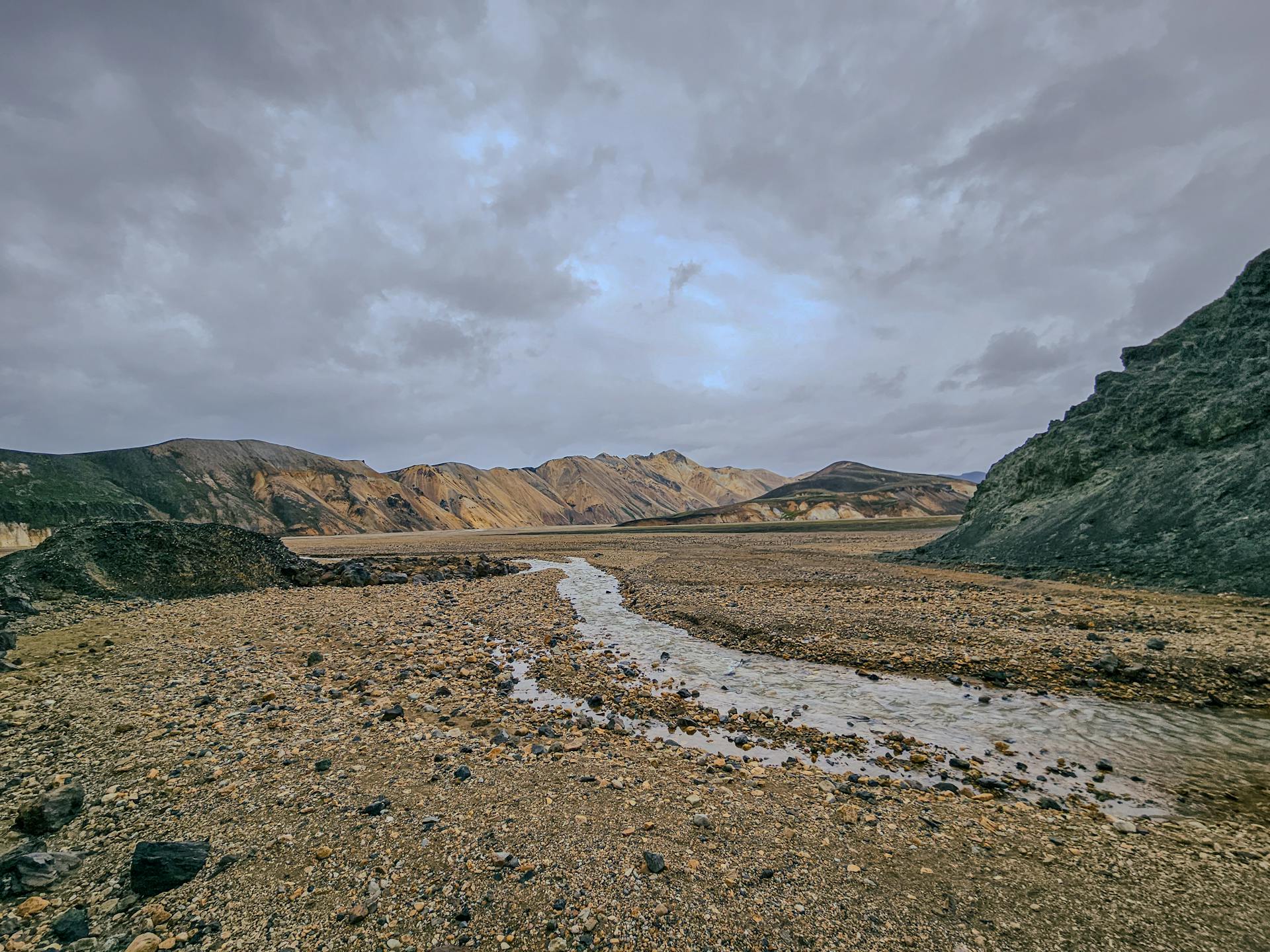 Scenic Landmannalaugar Landscape in Iceland