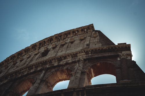 Ilmainen kuvapankkikuva tunnisteilla antiikin roomalainen arkkitehtuuri, arkkitehtuuri, Colosseum