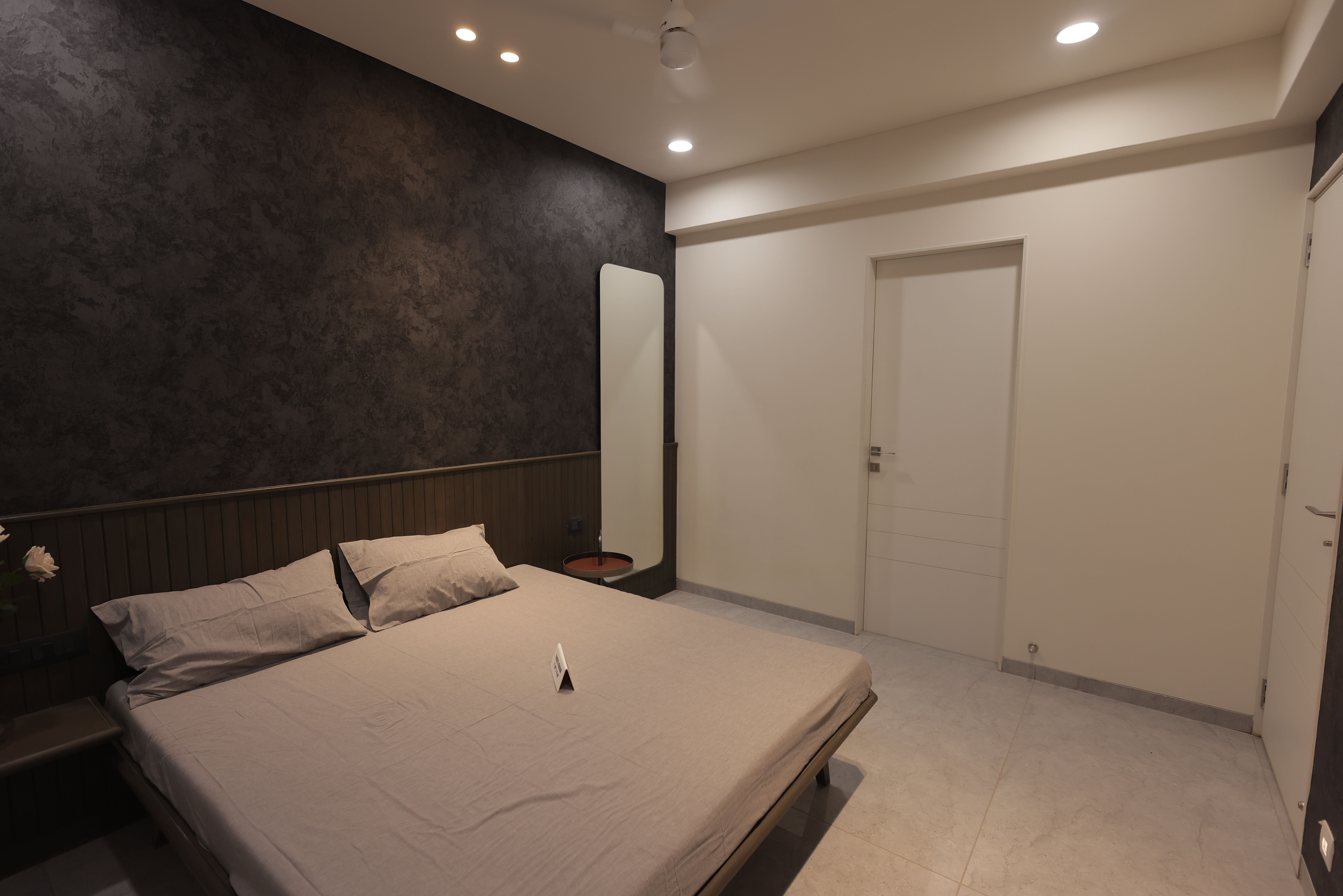 Modern Minimalist Bedroom Interior Design Free Stock Photo