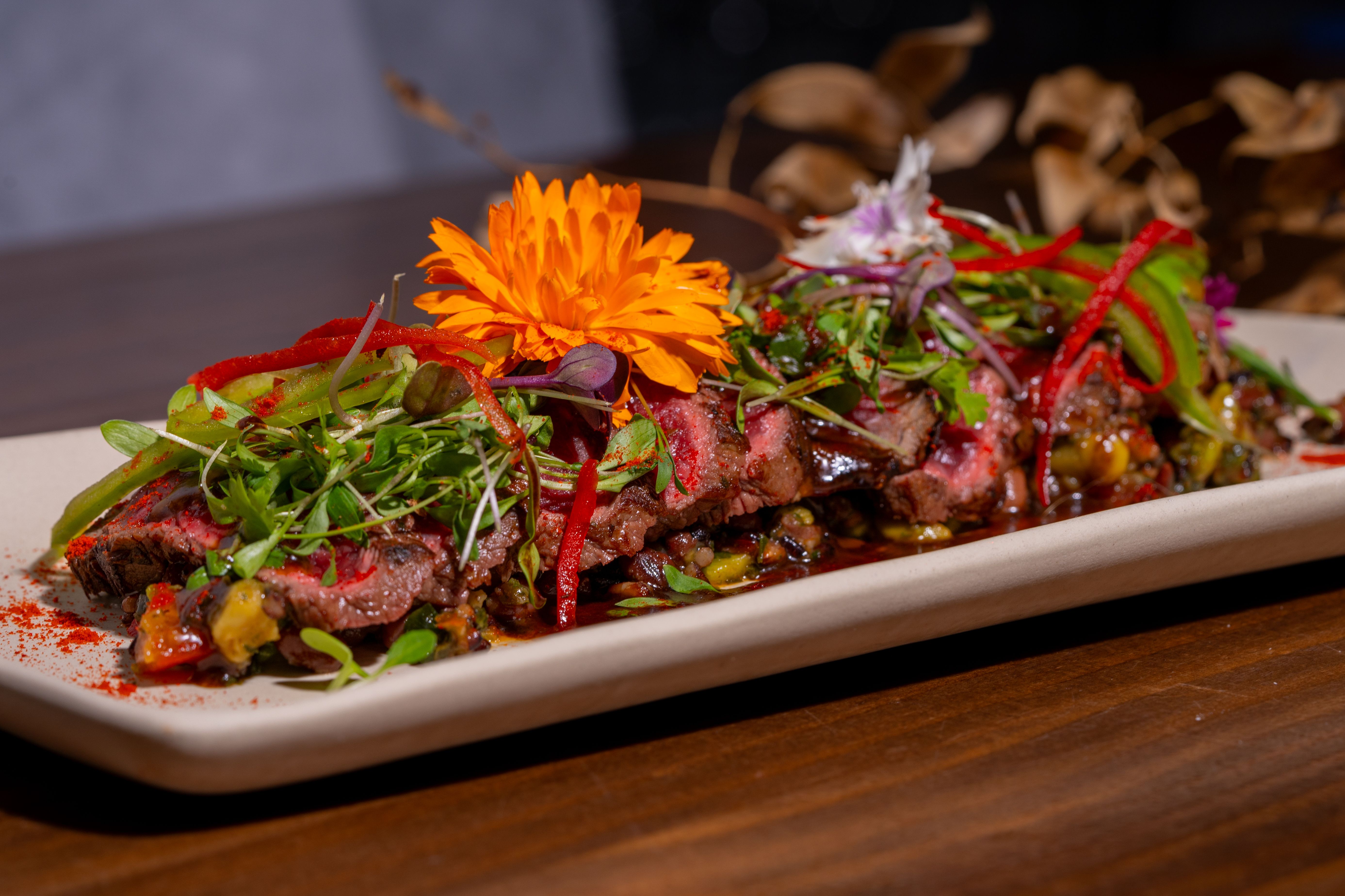 Sticky Ginger Bulgogi with Charred Lemon