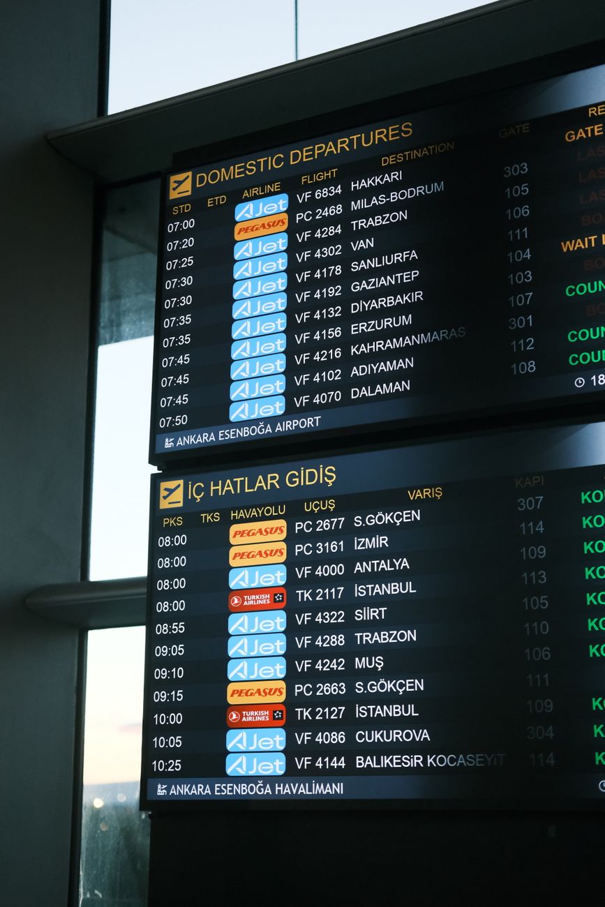 Terminal screen with monospace code close
