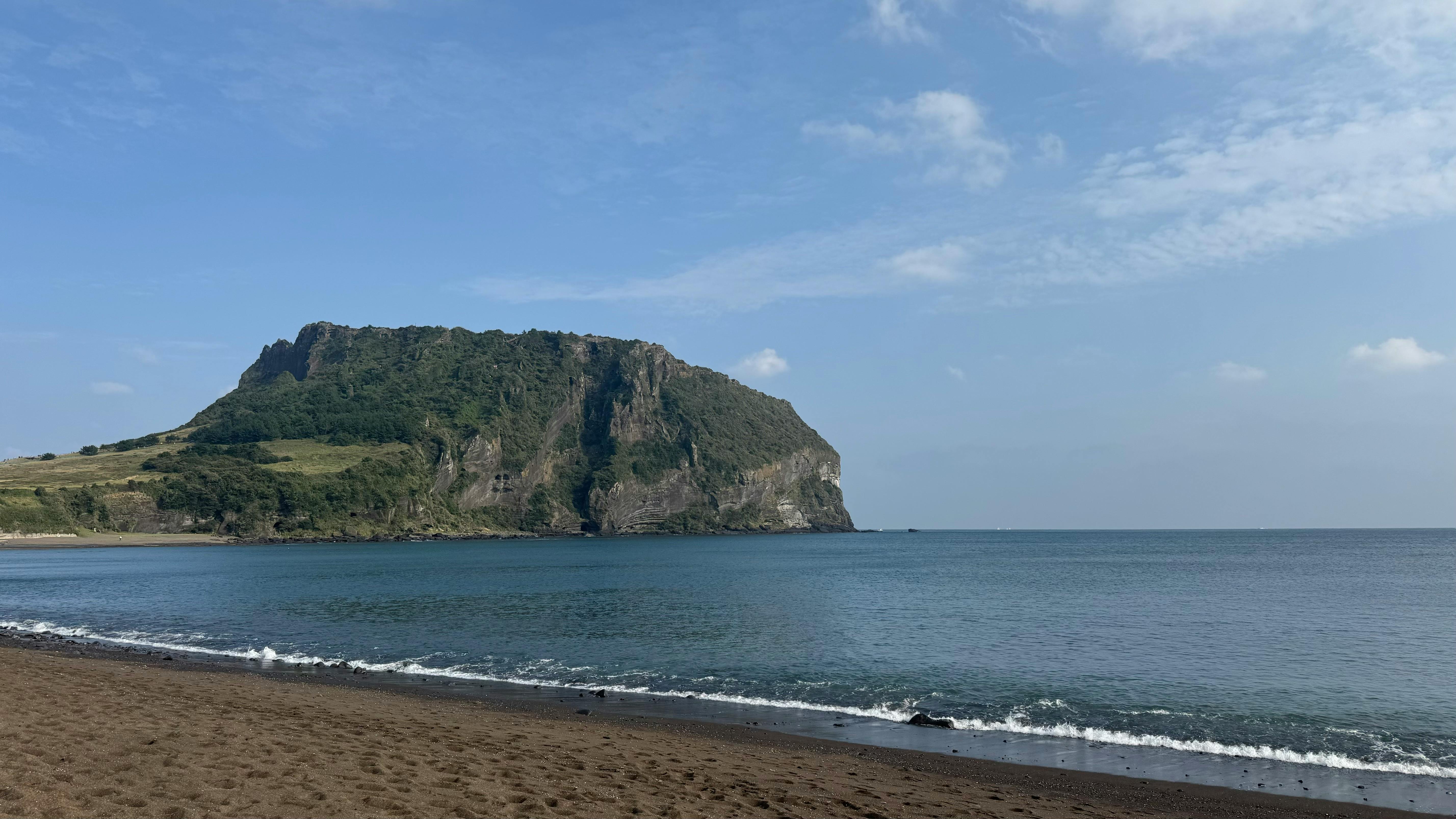 제주도 성산 일출봉의 장관