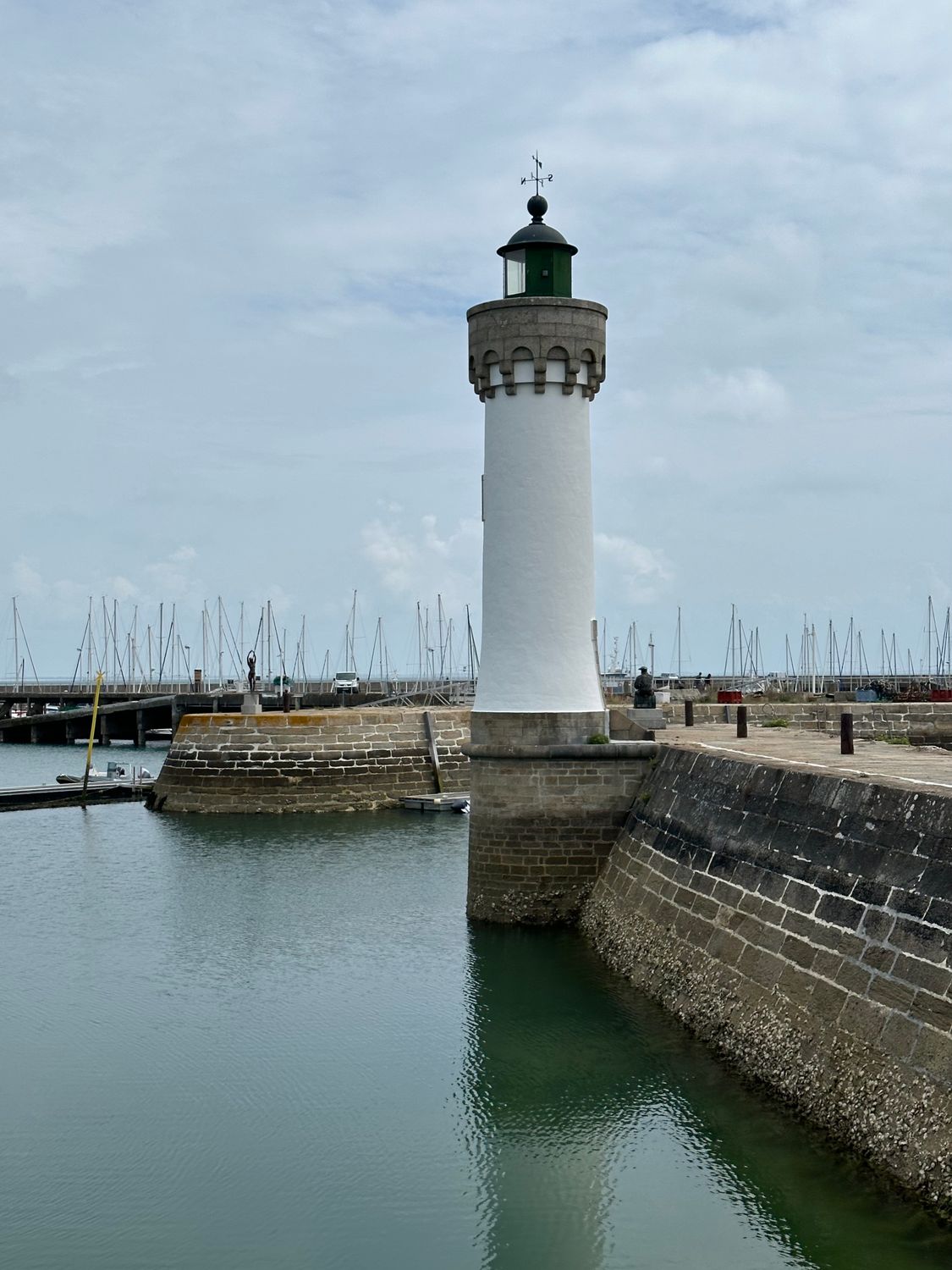 Ancien Phare Du Port Haliguen Sur La Presqu'île De Quiberon, Lorient ...