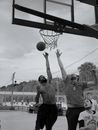 Men Playing Basketball