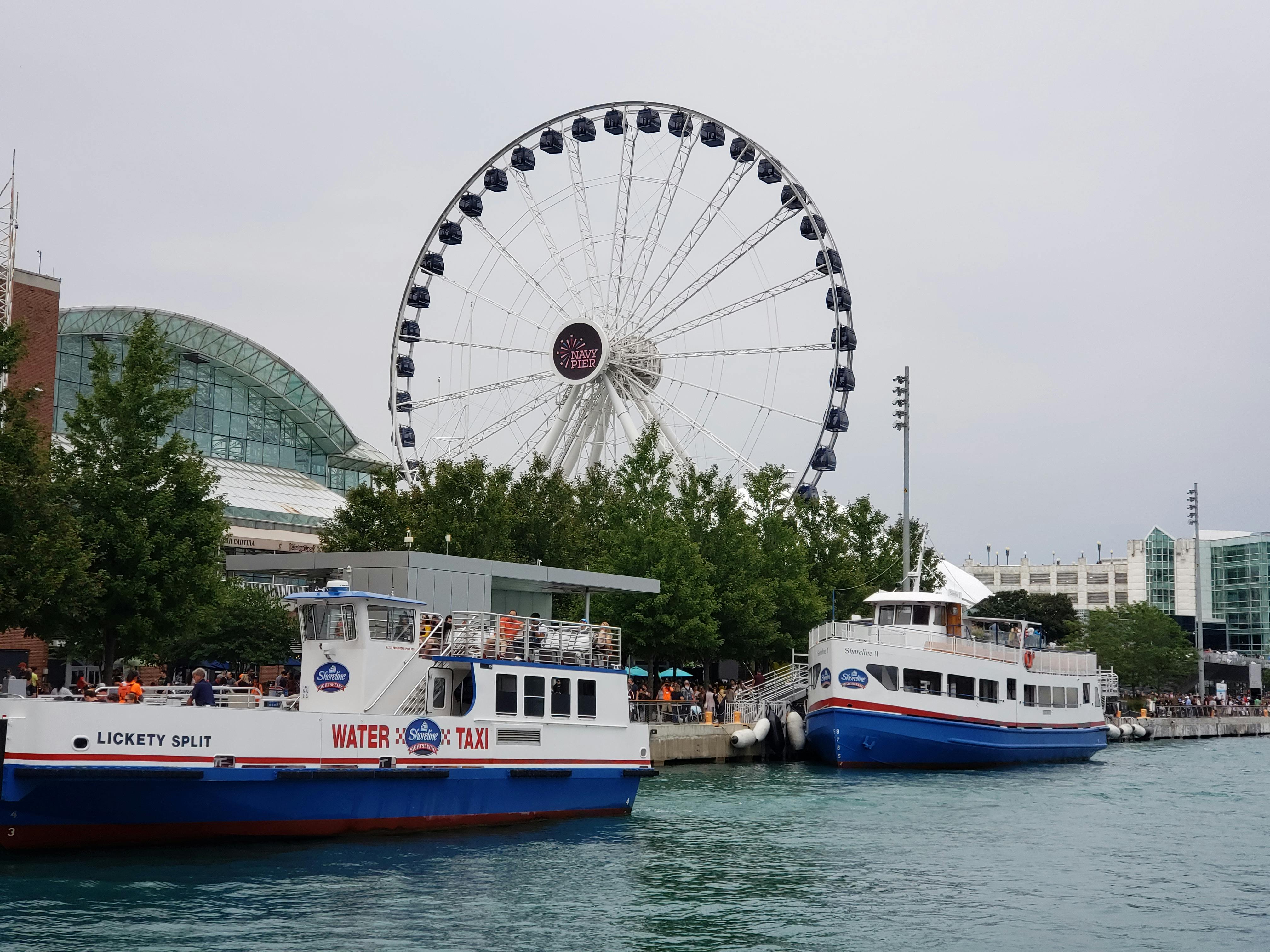 Free stock photo of navy pier