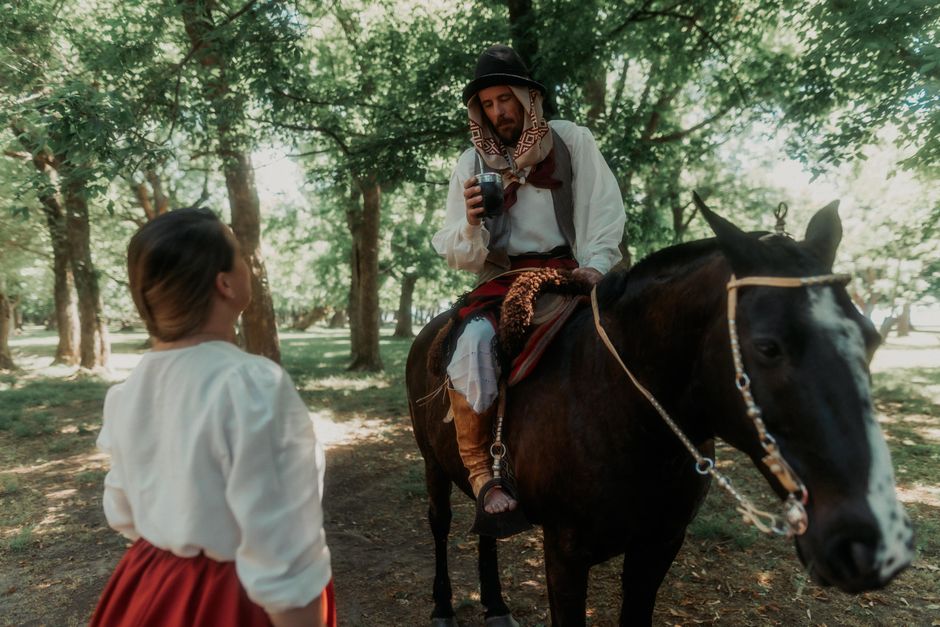 Visite de l'Estancia Ombú Chico avec gauchos et repas campestre