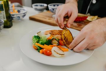 Chef's Grilled Salmon Plate