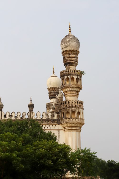Free Stunning view of the iconic Charminar tower, a symbol of Hyderabad's architectural heritage. Stock Photo