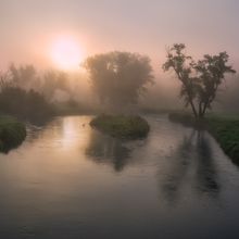 Misty canal at dawn, photo by Tom Fisk on Pexels