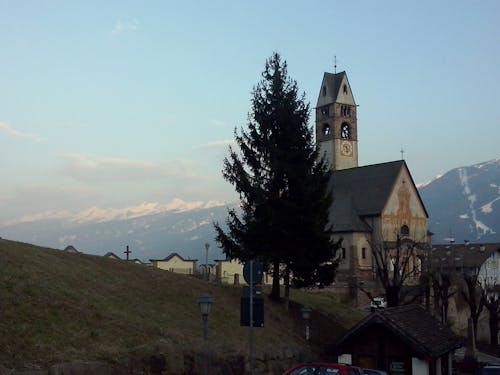 Free stock photo of carano, church, dolomiti
