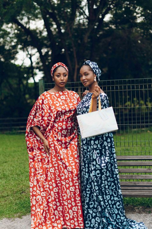 Elegant Nigerian Women In Traditional Attire Free Stock Photo elegant-nigerian-women-in-traditional-attire-free-stock-photo