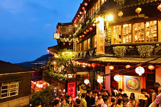 jiufen old street