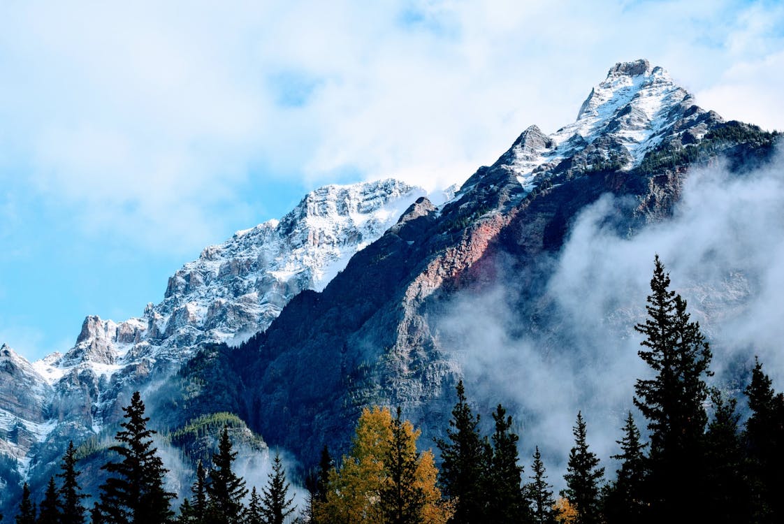 Free Panoramic Photography of Alps Stock Photo