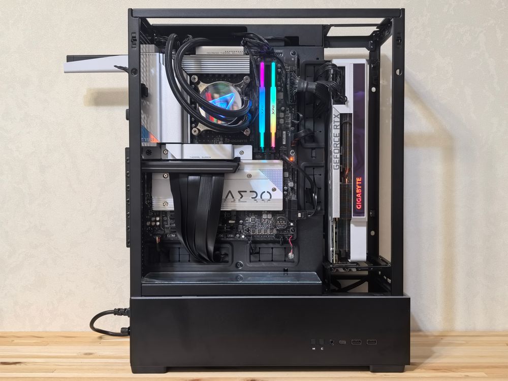 Open Frame Pc Rig High-Performance Gaming PC Open Frame Setup · Free Stock Photo