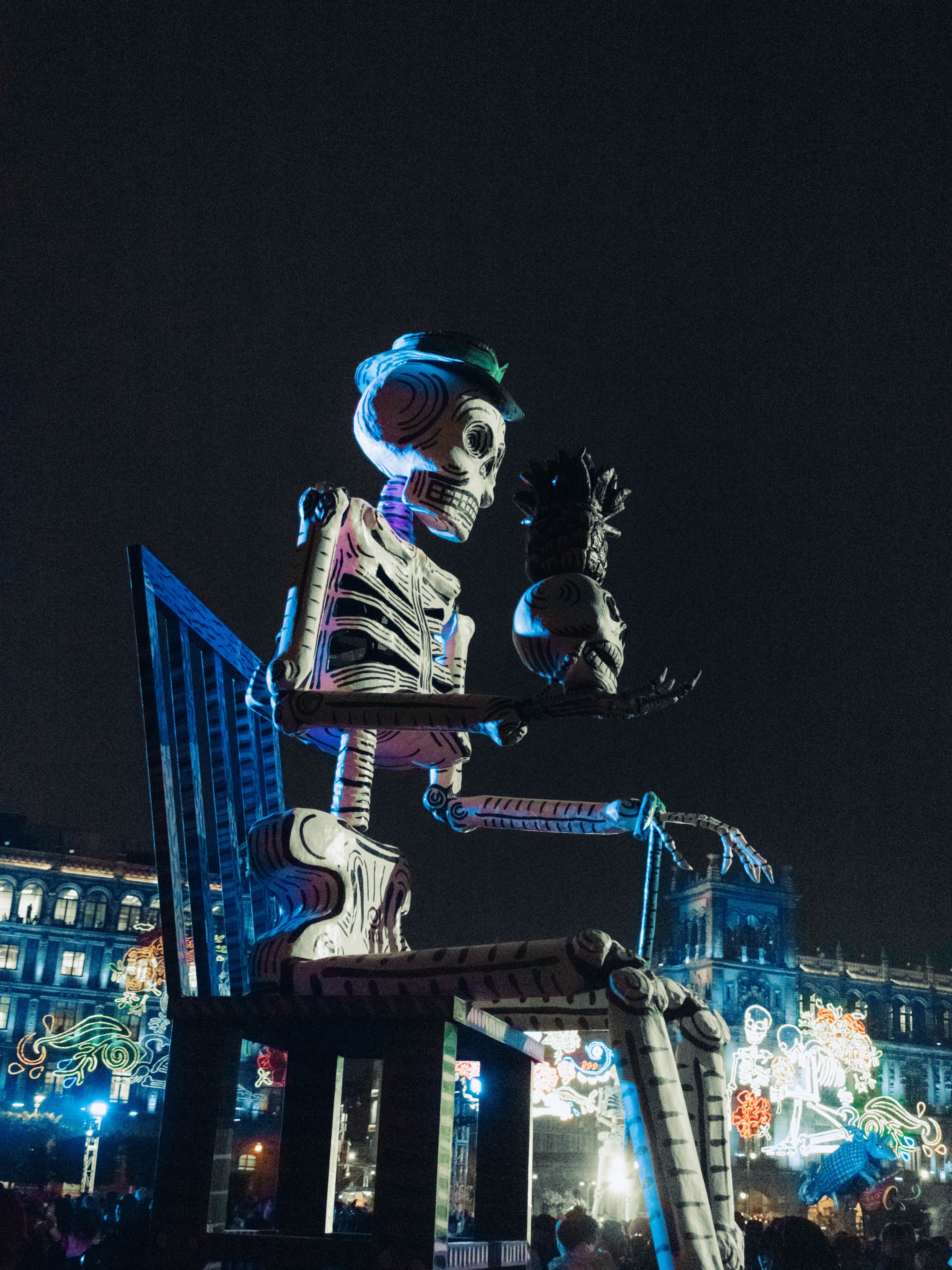 Day of the Dead Celebration in Mexico City · Free Stock Photo