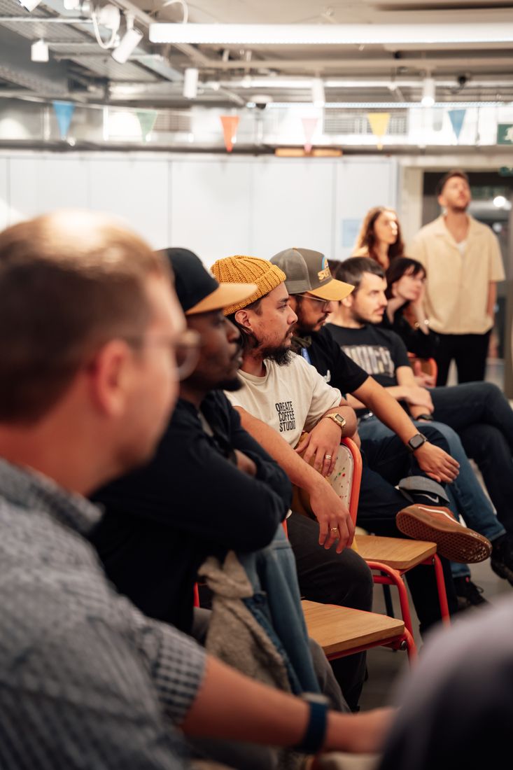 Participants at a workshop