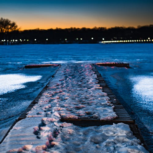 Free stock photo of blue water, bokeh, dock