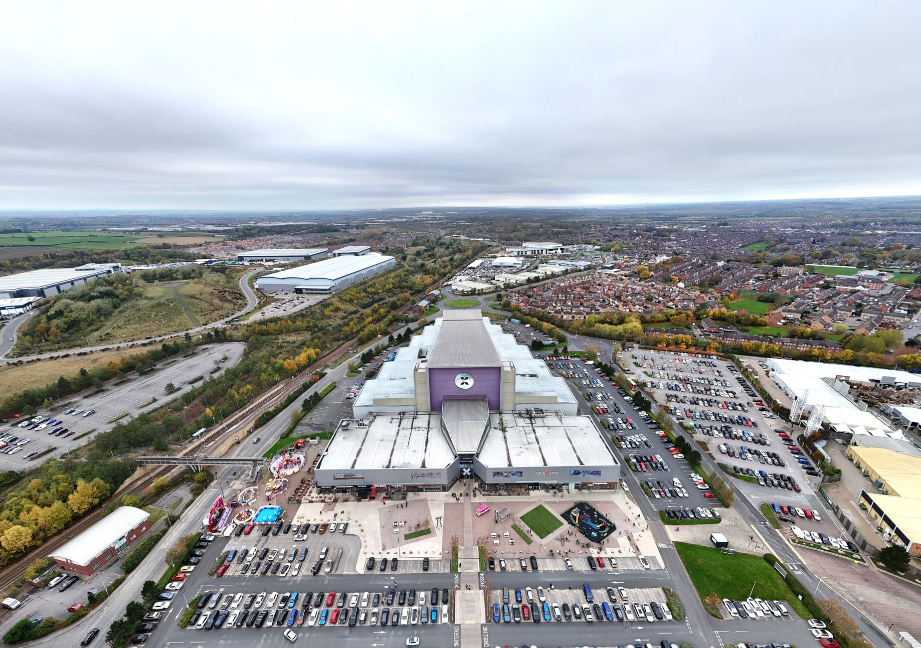 Wakefield şehir merkezinde yeni yol çizgileri