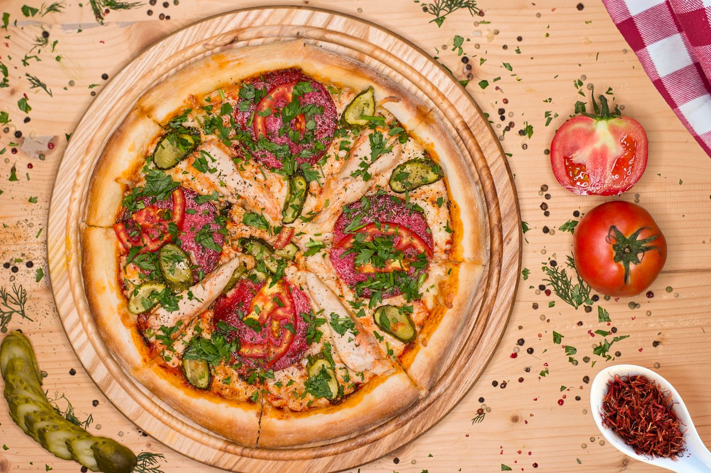 Pizzeria concept build