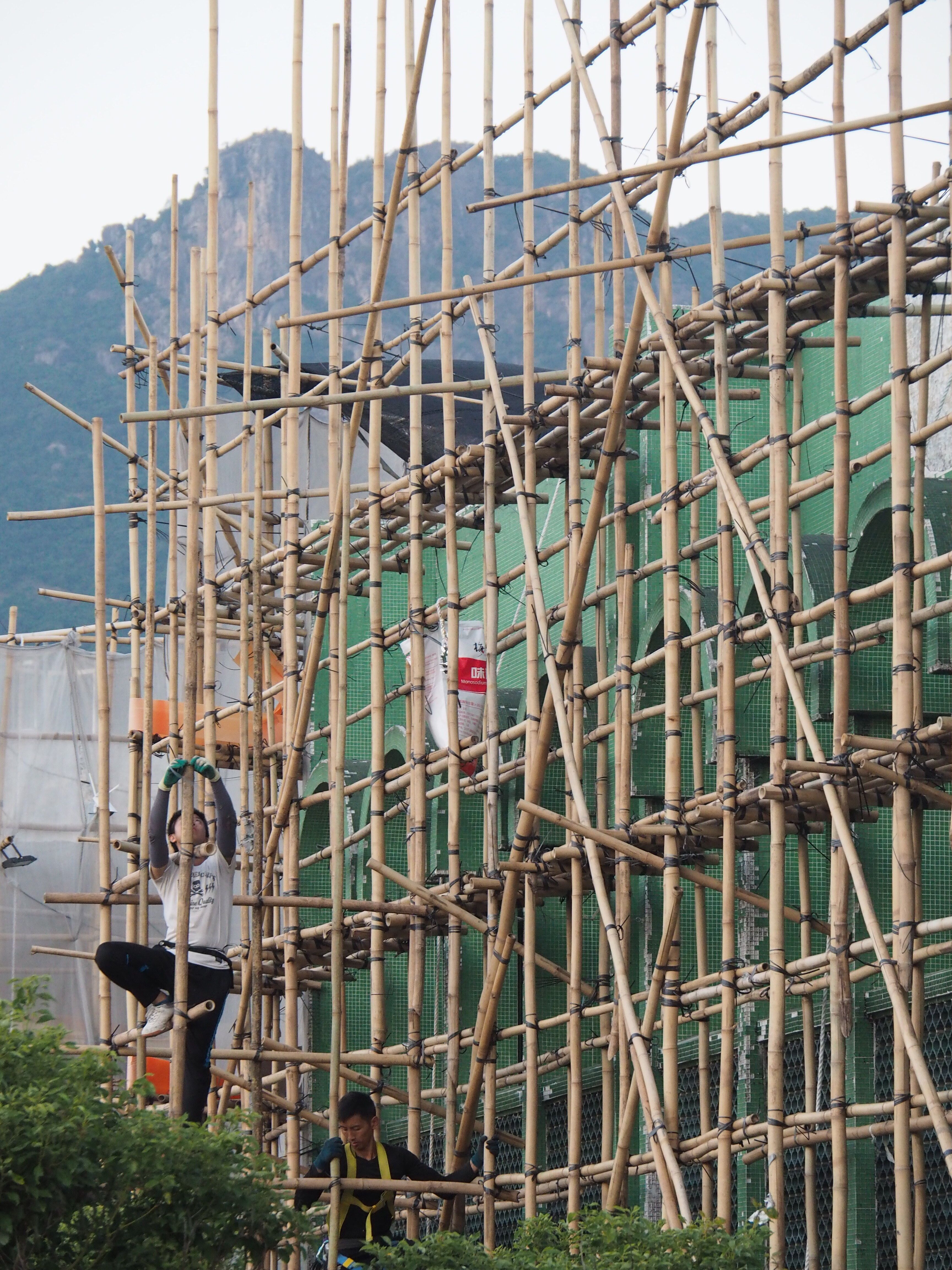 Bambusgerst Im Stdtischen Hongkong  Kostenloses Stock-Foto