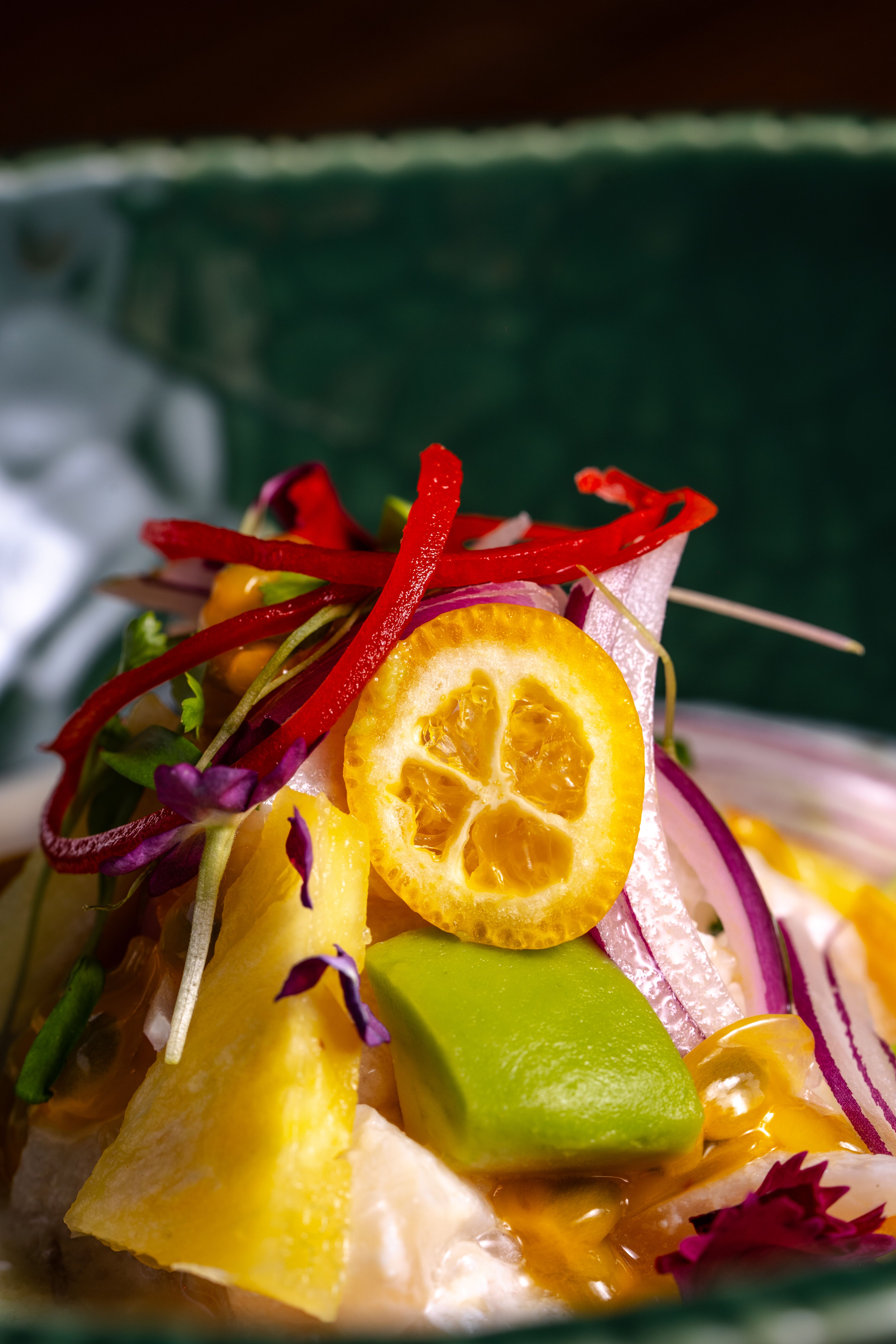 Vibrant Tropical Fruit and Vegetable Medley · Free Stock Photo - Vegetable And Fruit Medley