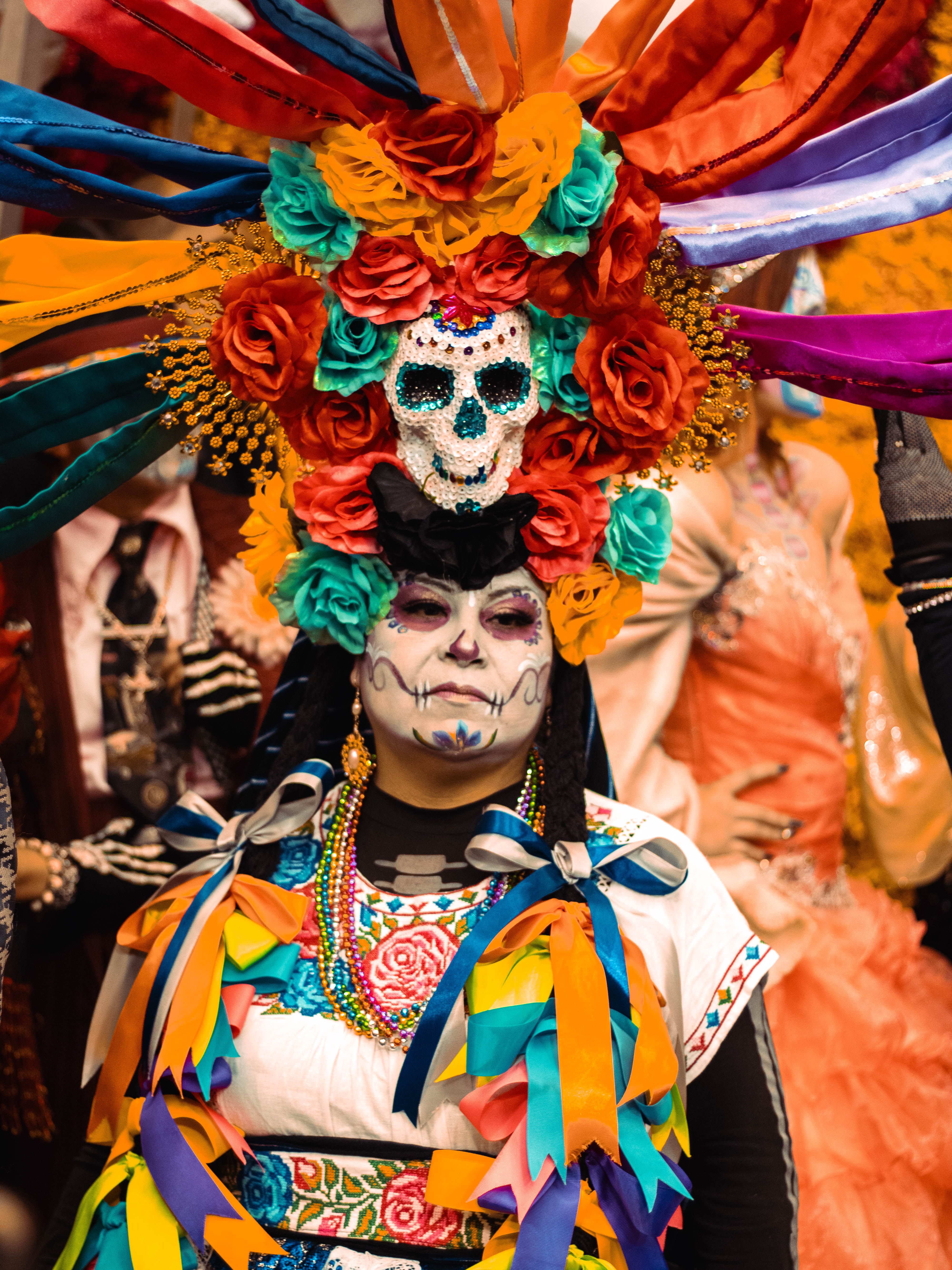 Vibrant Day of the Dead Celebrations in Mexico City · Free Stock Photo