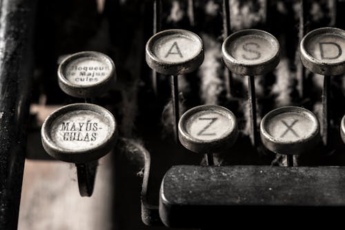 Machine à écrire Noire