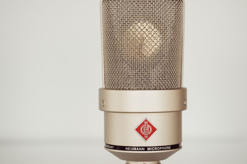 In the studio