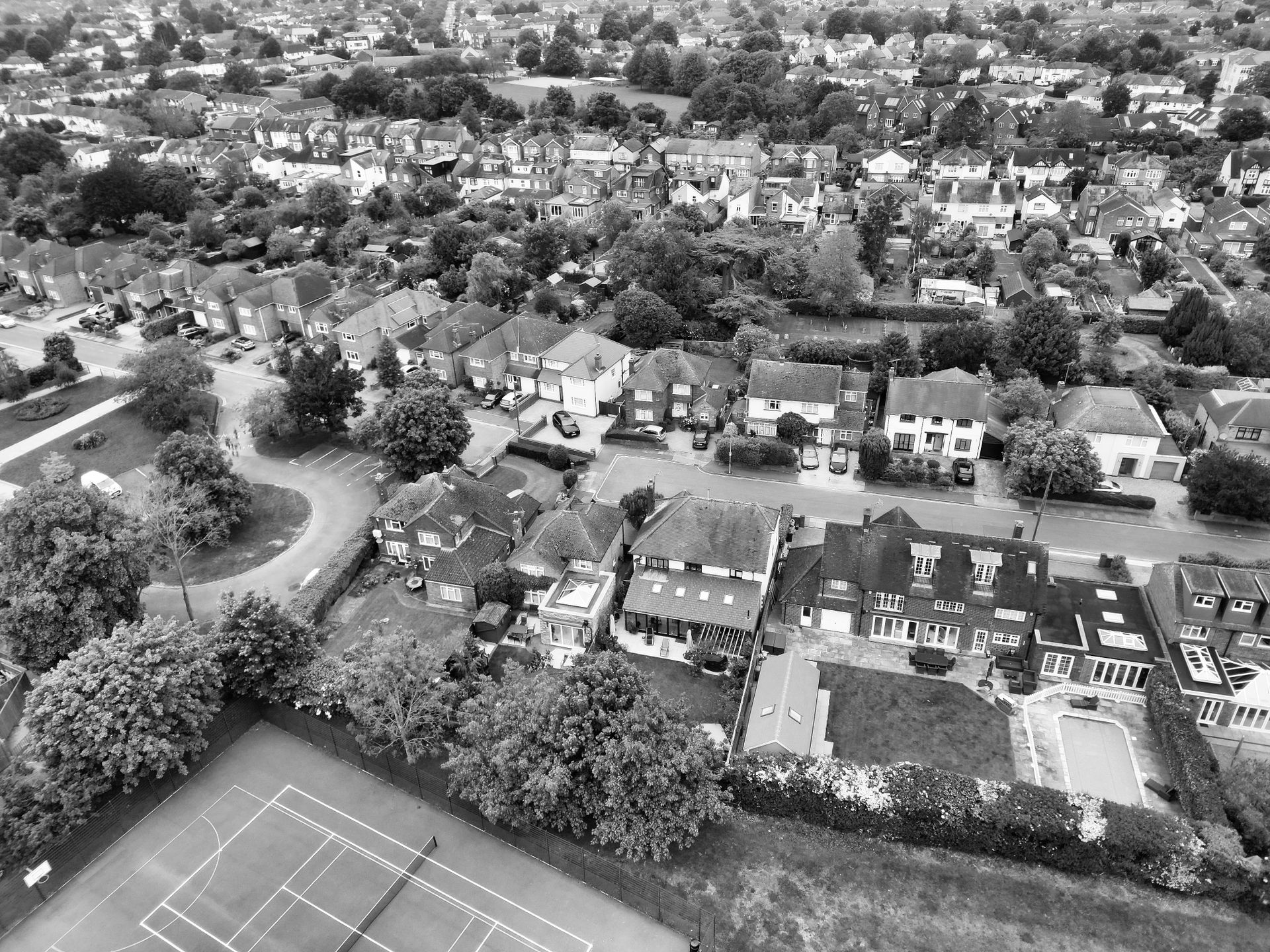 Residential neighbourhood in Chelmsford, Essex