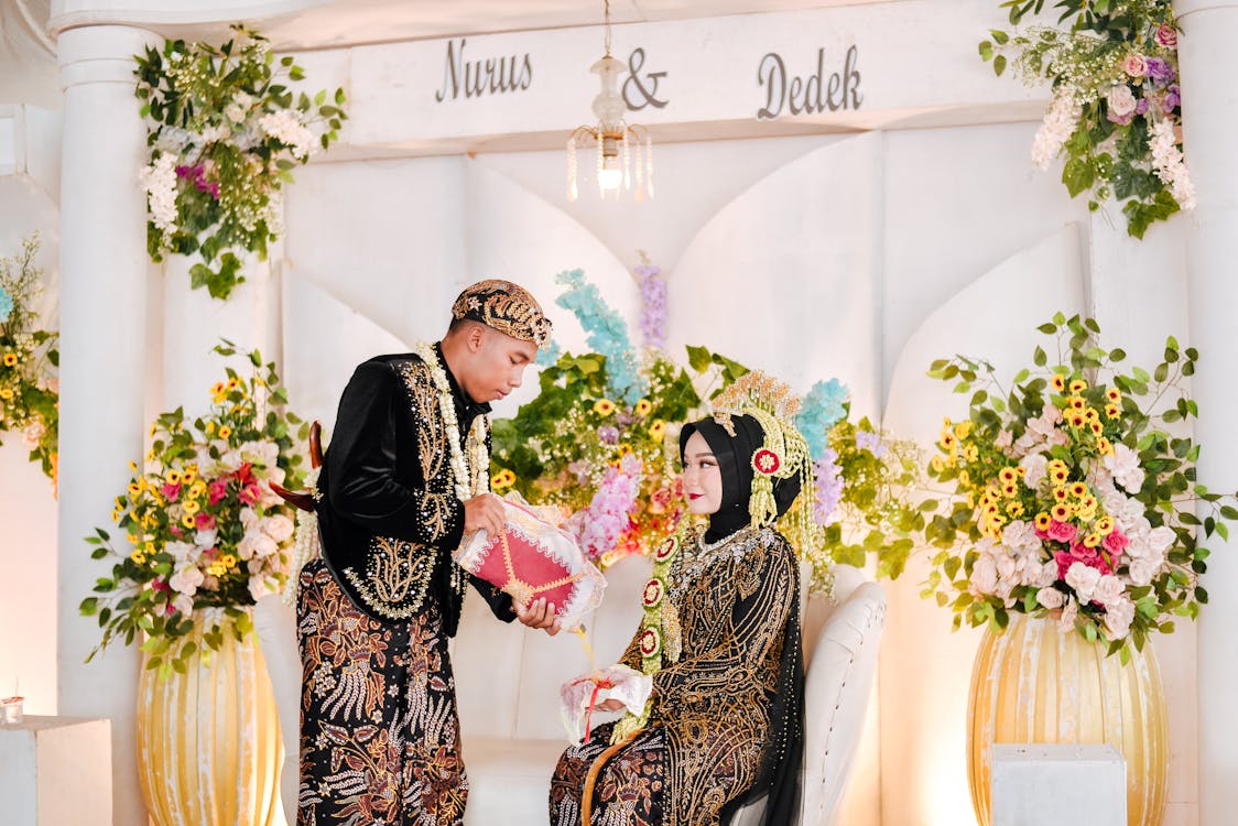 Traditional Javanese Wedding Ceremony Decor · Free Stock Photo