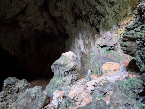 Gomantong caves bird's nest tour — Borneo
