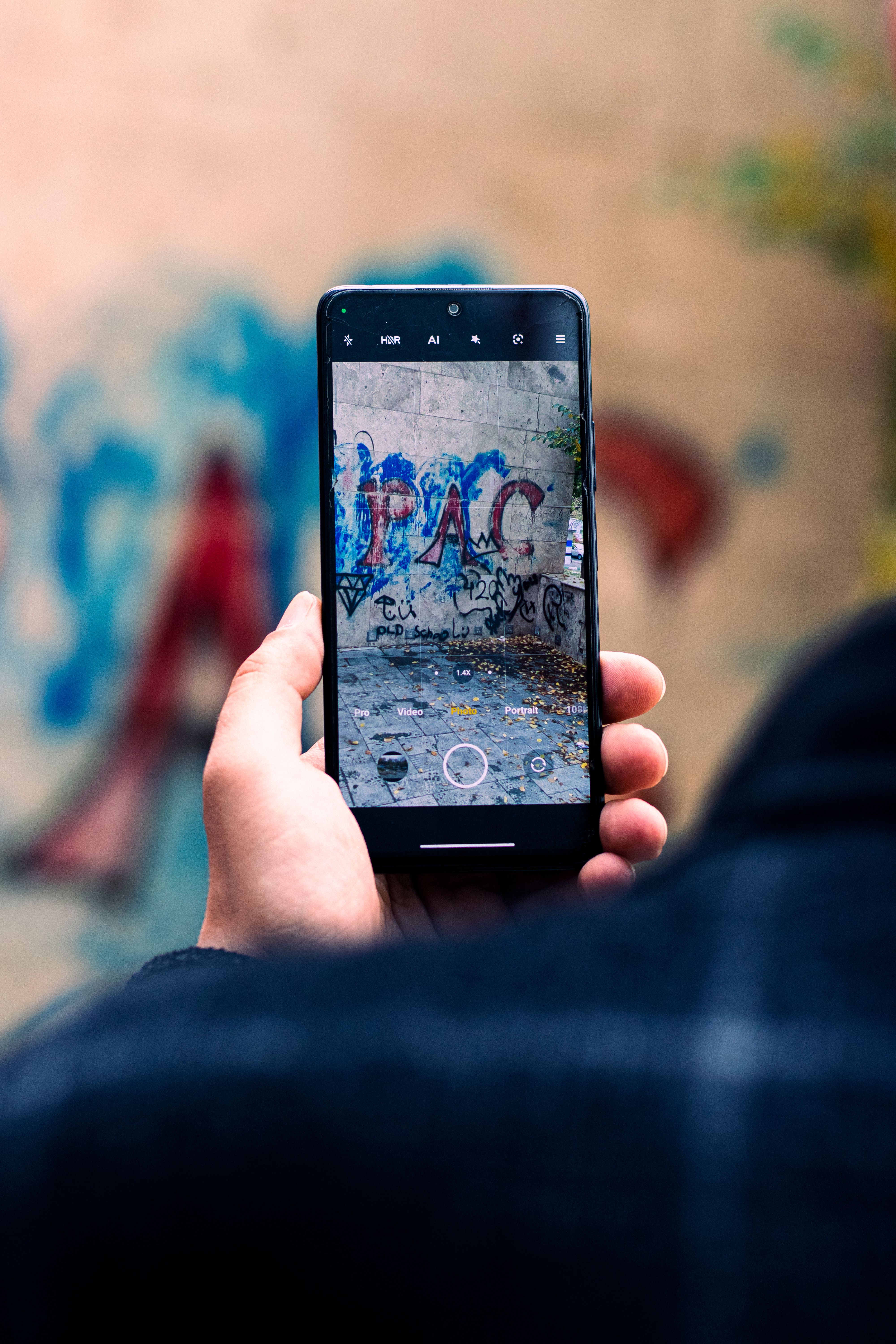 Urban Street Art Captured through Smartphone Photography · Free Stock Photo