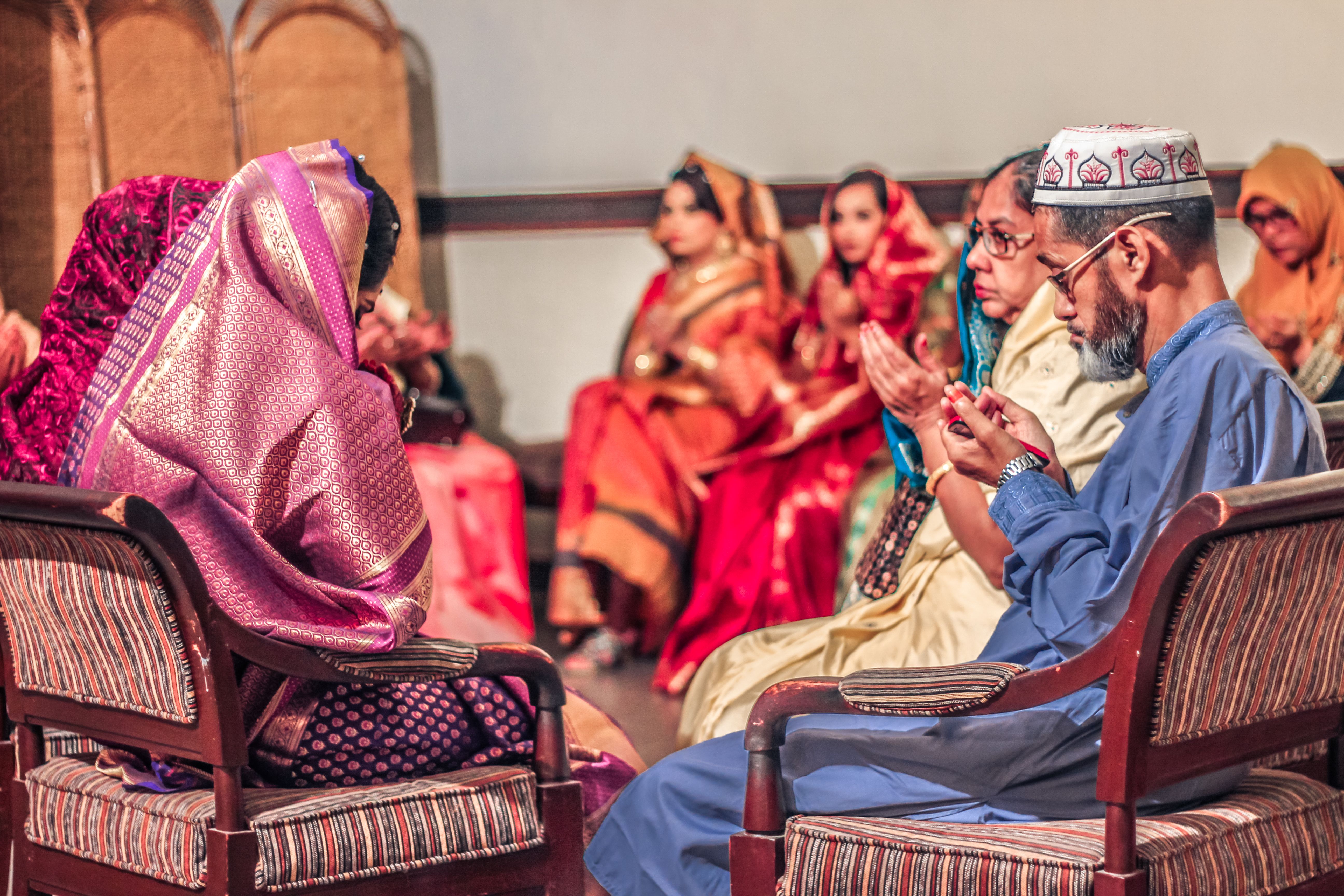 Traditional South Asian Wedding Ceremony in Dhaka · Free Stock Photo