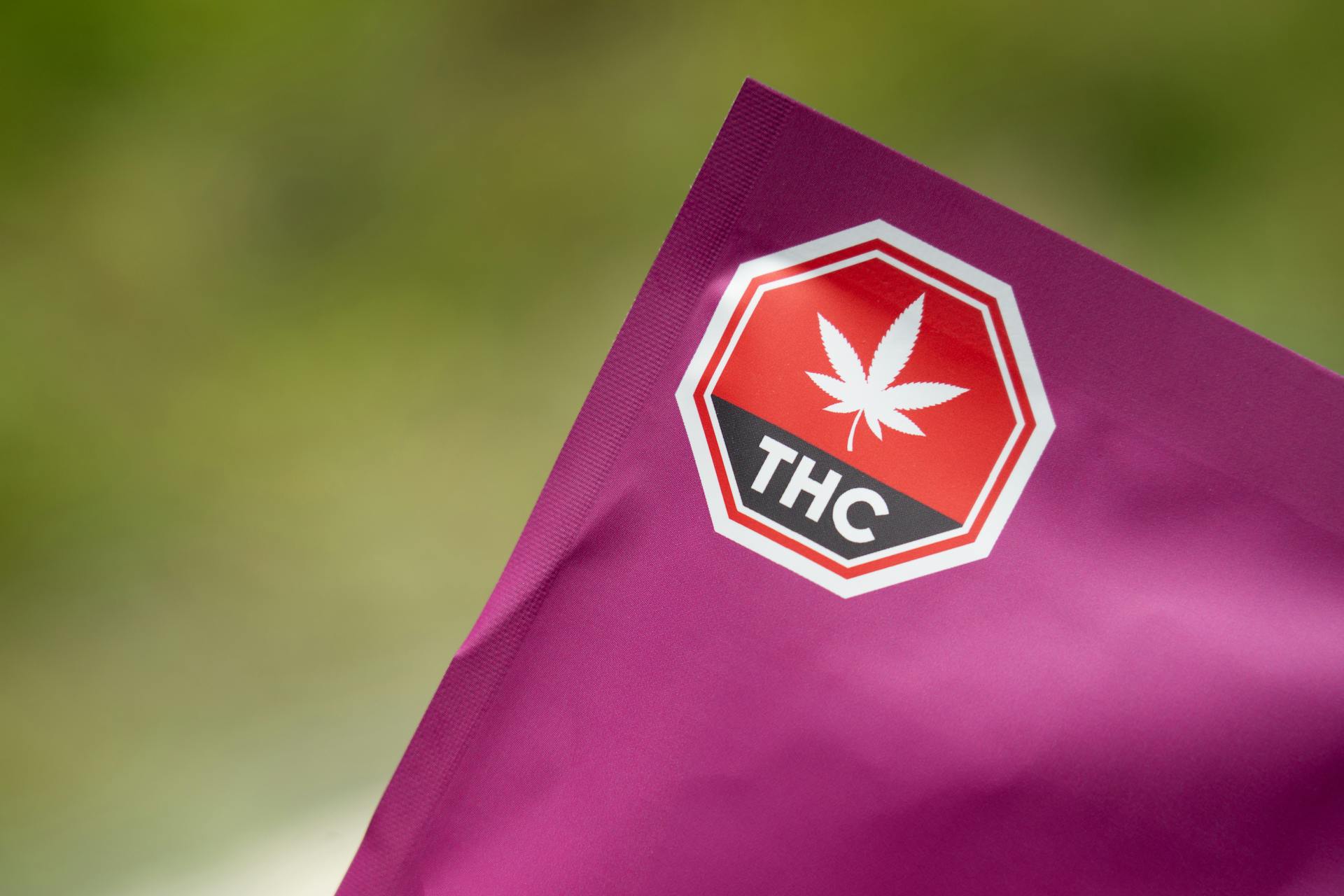 THC Warning Label on Cannabis Packaging