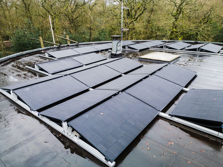 Solar Panel Rinsing