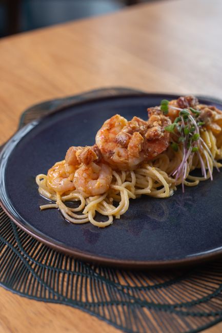 shrimp fra diavolo pasta
