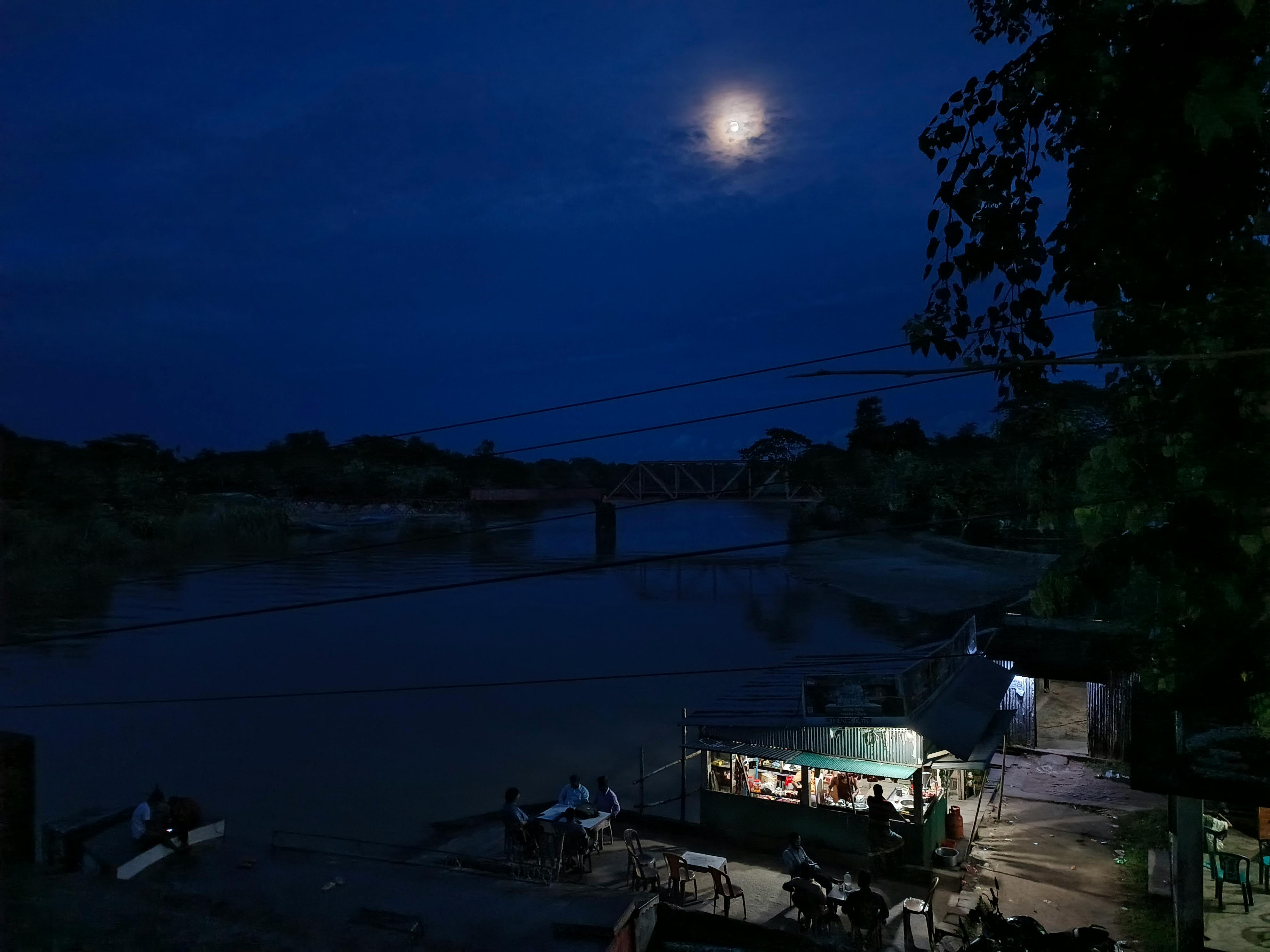 Gratuit Photos gratuites de fleuve, lune Photos