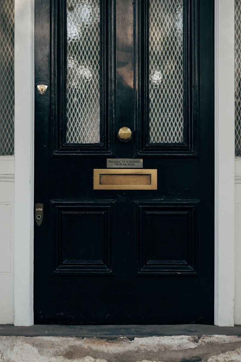 Floral Decorative Home Nameplate
