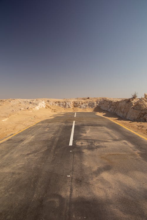 Immagine gratuita di autostrada, deserto, strada