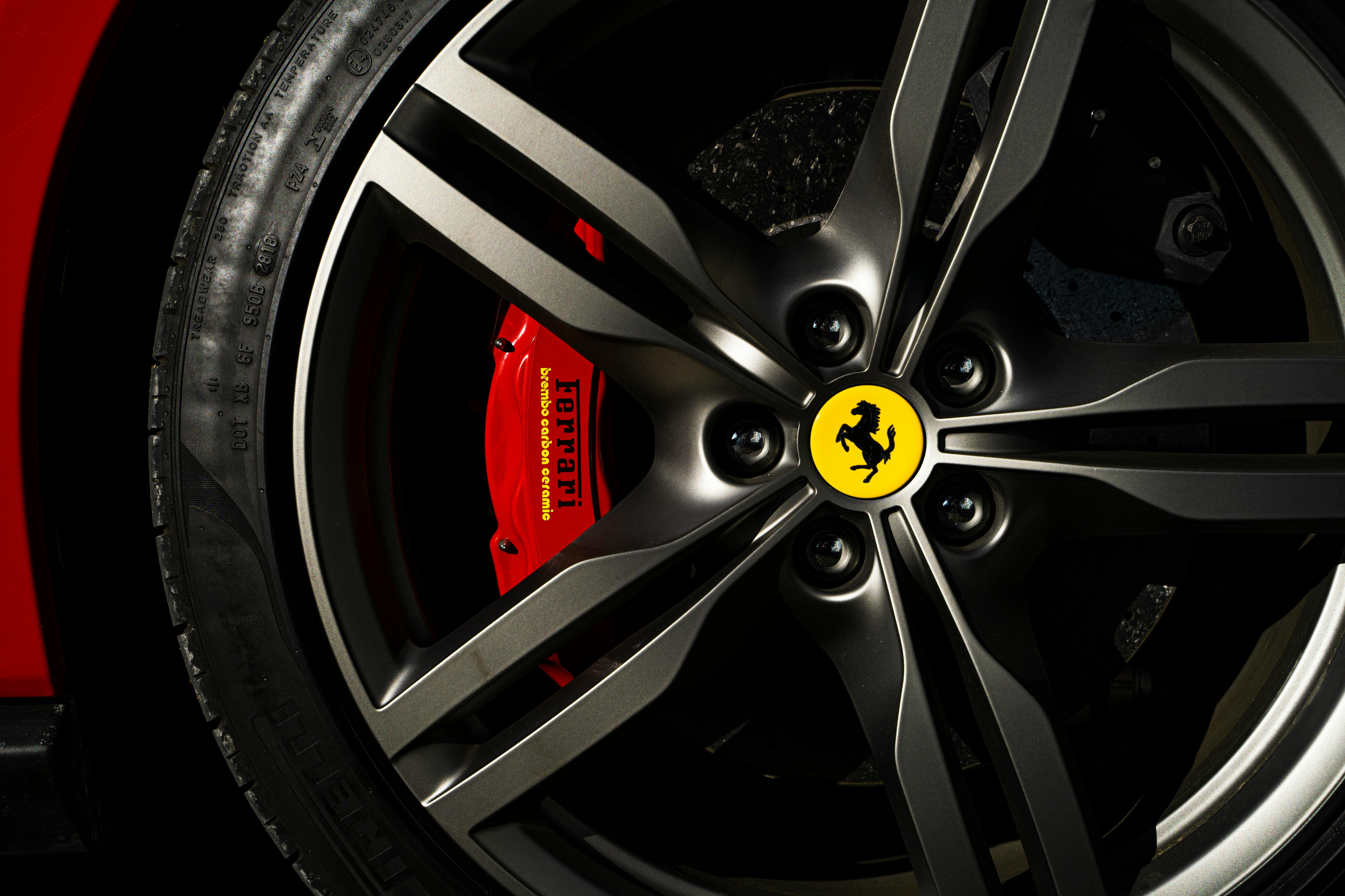 Wheels, black, red, rim, tyre, HD wallpaper | Peakpx