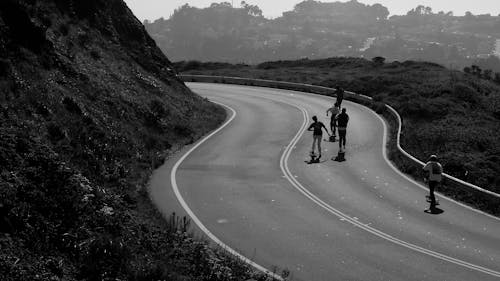 Foto d'estoc gratuïta de carretera, felicitat, llibertat